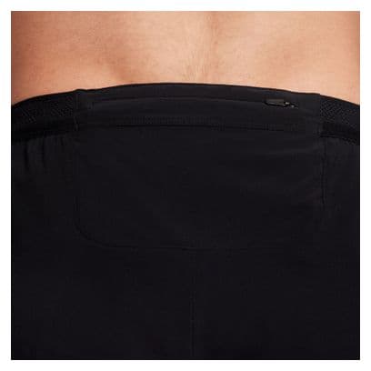 Nike AeroSwift 4in Split Shorts Schwarz Herren