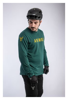 Maglia a maniche lunghe Animoz Raw Green da uomo