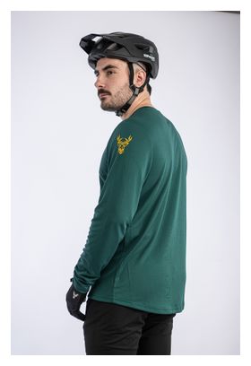 Maglia a maniche lunghe Animoz Raw Green da uomo