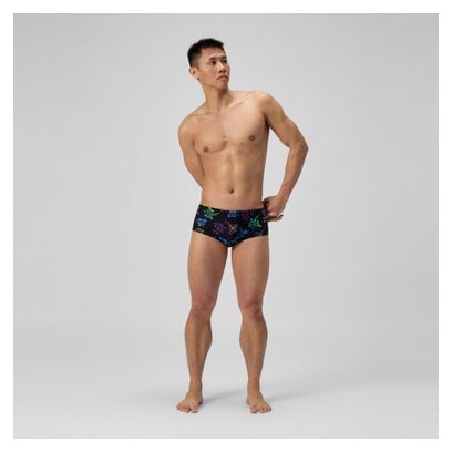 Speedo Club Training 13,5 cm Badehose Schwarz/Blau Männer
