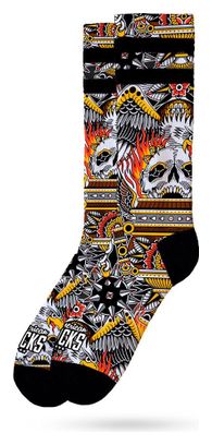 Eagle Of Fire - Chaussettes Graphiques Techniques Coolmax - Cyclisme  Running et Sport