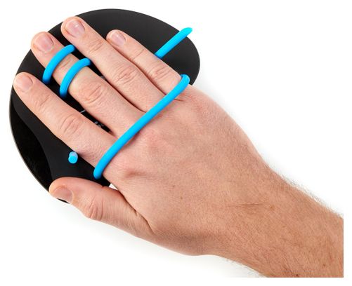 Zeilvis Vinger Paddels Blauw