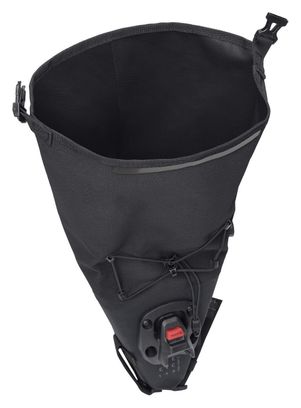 Alforja de sillín Vaude Trailsaddle Compact M 6 L, color negro
