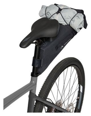 Alforja de sillín Vaude Trailsaddle Compact M 6 L, color negro