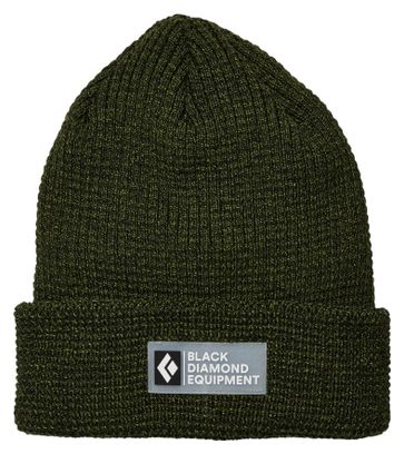 Black Diamond Double Waffle Green Beanie