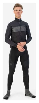 Veste Velo Hiver Rogelli Attq - Homme - Noir/Gris