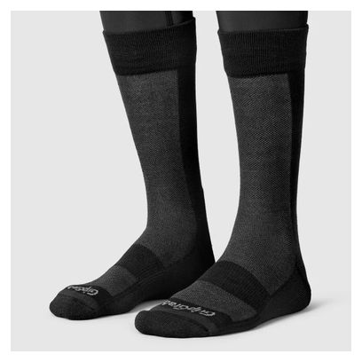 Paar Gripgrab Merino Winter Socken Schwarz