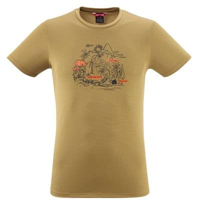 Camiseta Lafuma Corporate Tee Homme Marrón