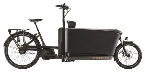 Trek Fetch+ 4 Enviolo Pro 750 Wh 20/27.5'' Electric Cargo Bike Black 2023