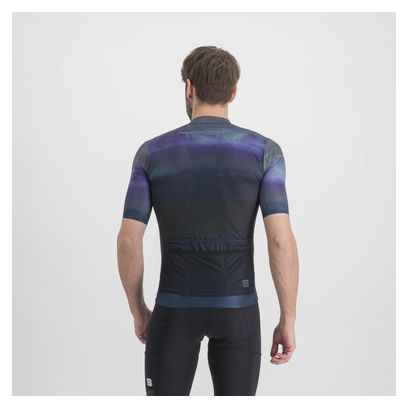 Sportful Flow Supergiara Short Sleeve Jersey Blue/Black
