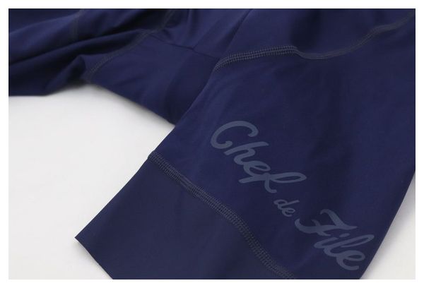Cuissard Sans Bretelles Baroudeuse Bleu - Chef de File