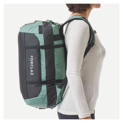 Sac de Transport Forclaz 30/40L Duffel 500 Extend Vert