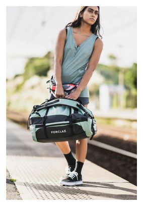 Sac de transport Forclaz DUFFEL 500 30/40 L Vert