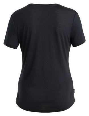 T-Shirt Femme Icebreaker Merino 125 Cool-Lite Sphere III Noir