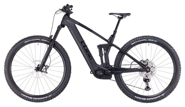 VTT Électrique Tout-Suspendu Cube Stereo Hybrid 140 HPC SLX 750 Shimano Deore XT 12V 750 Wh 29'' Gris Carbon Reflex 2024
