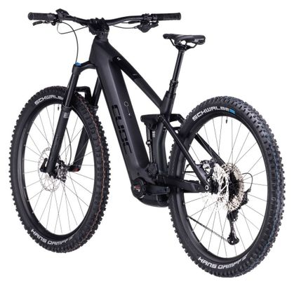 VTT Électrique Tout-Suspendu Cube Stereo Hybrid 140 HPC SLX 750 Shimano Deore XT 12V 750 Wh 29'' Gris Carbon Reflex 2024