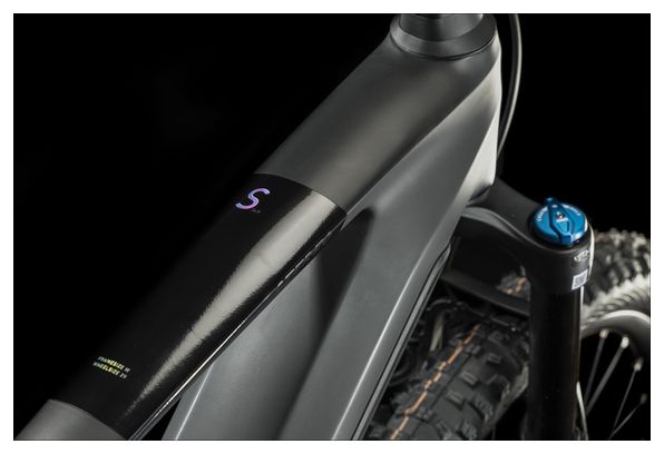 VTT Électrique Tout-Suspendu Cube Stereo Hybrid 140 HPC SLX 750 Shimano Deore XT 12V 750 Wh 29'' Gris Carbon Reflex 2024