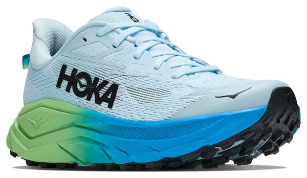 Hoka Challenger 8 Large blauw/groen trailschoenen voor dames