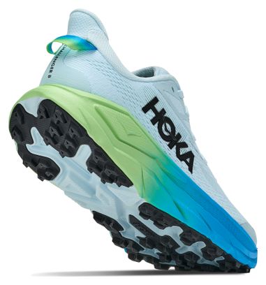 Hoka Challenger 8 Large blauw/groen trailschoenen voor dames
