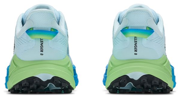 Hoka Challenger 8 Large blauw/groen trailschoenen voor dames