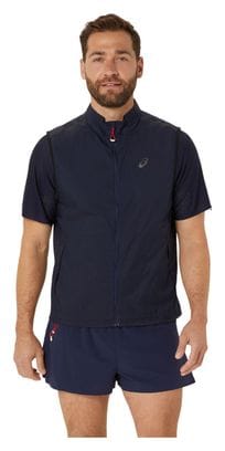 Veste sans manche Asics Metarun Packable Bleu Homme