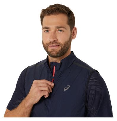 Veste sans manche Asics Metarun Packable Bleu Homme