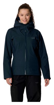 Giacca impermeabile RAB Namche Gore-Tex blu da donna 