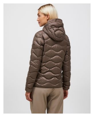 Peak Performance Helium Down Hood donsjas, bruin, dames