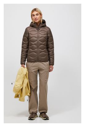 Peak Performance Helium Down Hood donsjas, bruin, dames