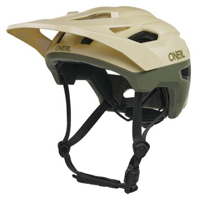 O'neal Trailfinder Evo Mountain Bike Helmet, Beige/Green