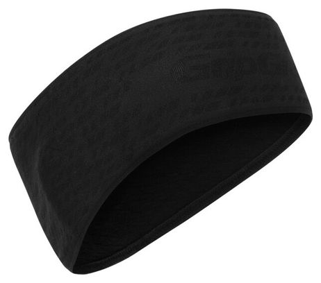 GripGrab Freedom Seamless Warp Stirnband Schwarz