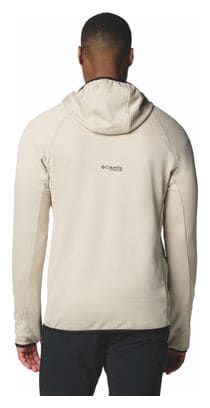 Columbia Triple Canyon II Beige/Black Hooded Fleece Jacket