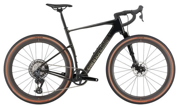 Vélo de Gravel Cannondale Topstone Carbon 1 Lefty Sram Rival AXS/GX T-Type AXS 12V 700 mm Noir