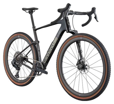 Vélo de Gravel Cannondale Topstone Carbon 1 Lefty Sram Rival AXS/GX T-Type AXS 12V 700 mm Noir