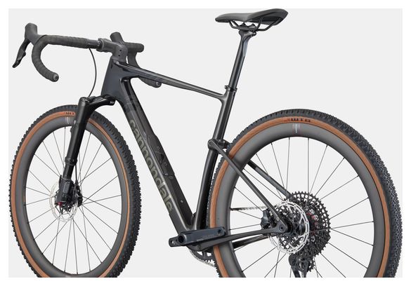 Vélo de Gravel Cannondale Topstone Carbon 1 Lefty Sram Rival AXS/GX T-Type AXS 12V 700 mm Noir