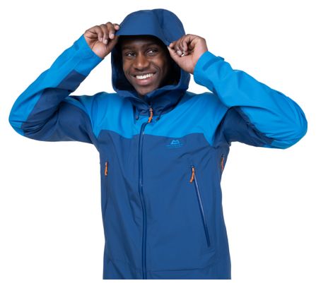 Mountain Equipment Tacul Blue Men's Waterproof Jacket