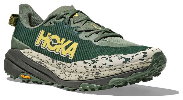 Hoka Speedgoat 6 Herenschoenen Groen/Grijs