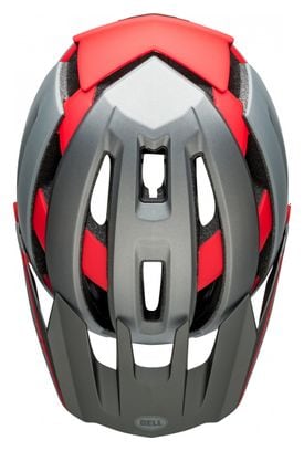 Helm mit abnehmbarer Chin Bell Super Air R Mips Grey Red
