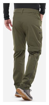 Pantalones convertibles Millet Ubic Stretch Zip Off para hombre, color verde