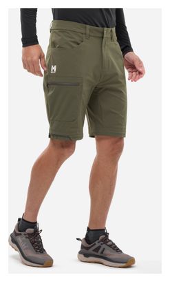Pantalones convertibles Millet Ubic Stretch Zip Off para hombre, color verde