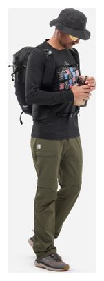 Pantalones convertibles Millet Ubic Stretch Zip Off para hombre, color verde