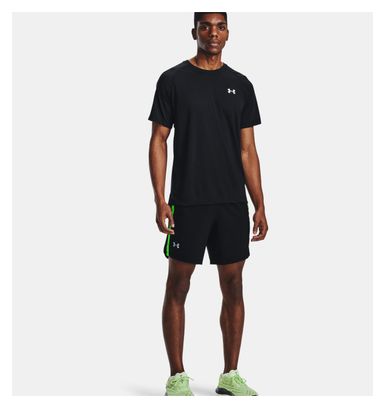 Maglia Under Armour Streaker a manica corta Nero