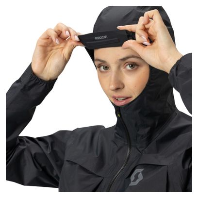 Giacca impermeabile Scott Endurance SL nera da donna