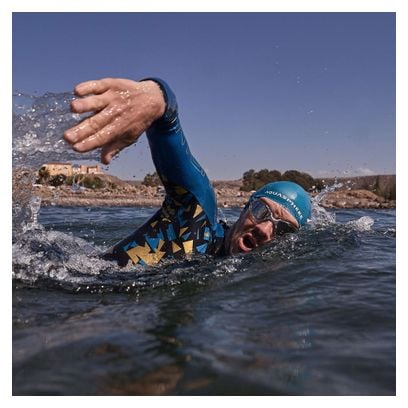 Aquasphere Kayenne Pro Triathlon-Schwimmbrille mit silbernem Spiegeleffekt