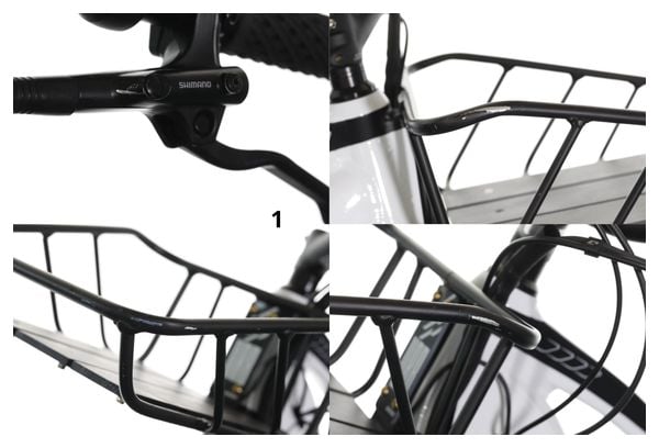 Refurbished Produkt - Mountainbike Elektro Sunn Urb Rely Gemischtes Shimano Nexus 7V Riemen 27.7'' Weiß Schwarz 2023