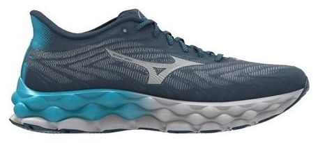 Running Shoes Mizuno Wave Sky 8 Blue Homme