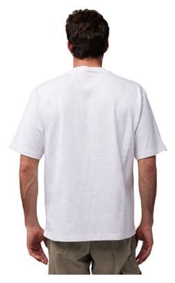 Fox Wordmark Kurzarm T-Shirt Weiß