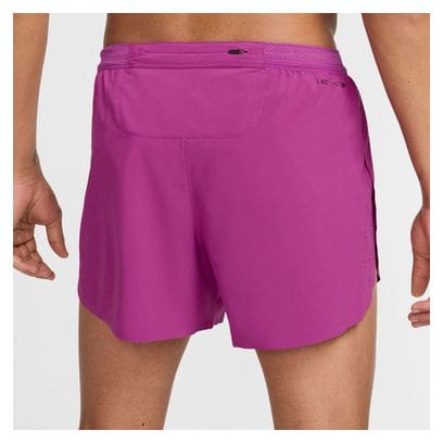 Men's Nike AeroSwift 4in Purple Split Shorts