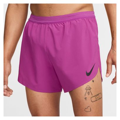 Heren Nike AeroSwift 4in Purple Split Short