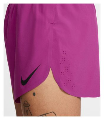 Men's Nike AeroSwift 4in Purple Split Shorts